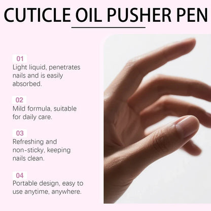 Portable Cuticle Oil Pusher Pen