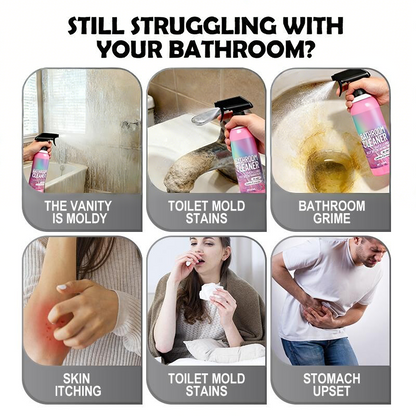✨ Bathroom Cleaner: Sparkle in Seconds, No Harsh Fumes✨