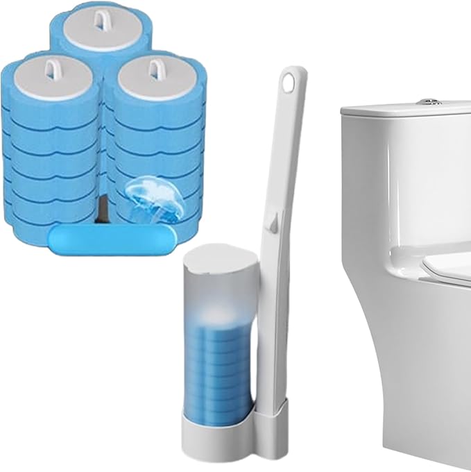 1*Toilet brush+6PCS Refills