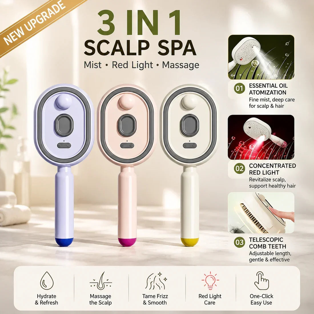 🔥Day Sale 50% OFF🔥Circlemio™ 5-in-1 SilkGlide Styler