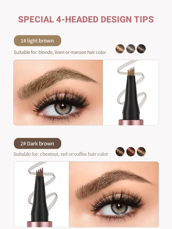 Waterproof Micro-Fork Eyebrow Pencil