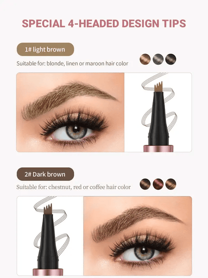 Waterproof Micro-Fork Eyebrow Pencil