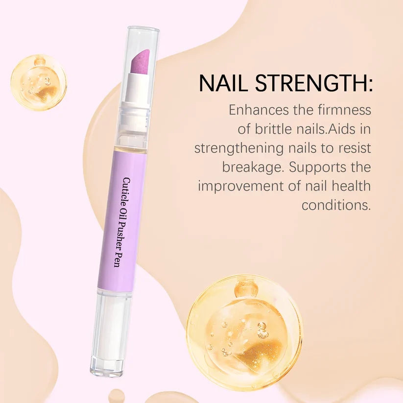 Portable Cuticle Oil Pusher Pen